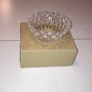 2 Crystal Diamond Bowls